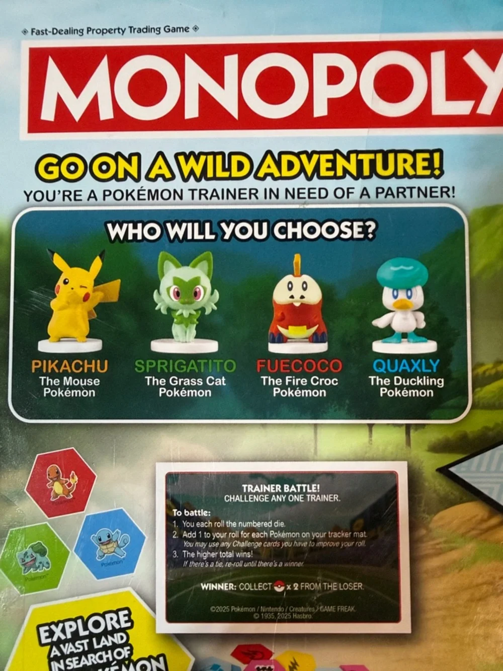 Monopoly: Pokémon Edition (2024) NEW